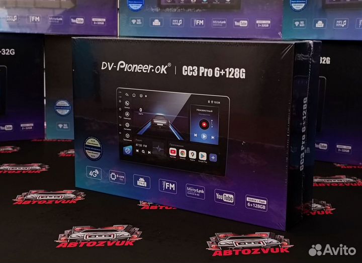 Магнитолы Андроид / 6x128 / 8 ядер / SIM / 9