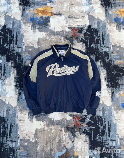 Куртка streetwear padres majestic MLB team jacket