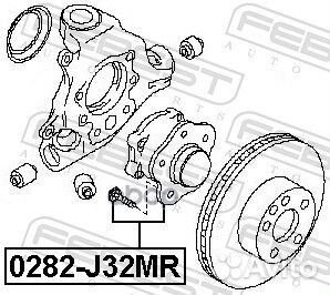 0282-J32MR к-кт подшипника ступ. зад. Nissan T