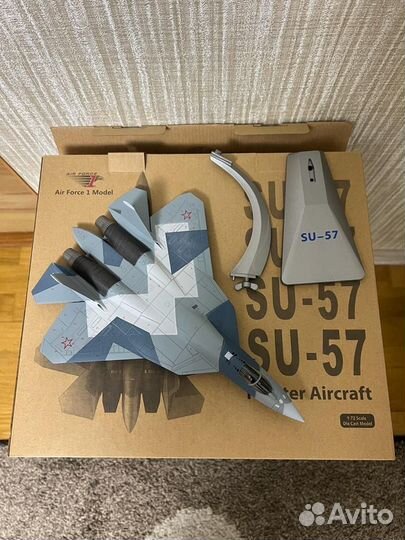 Модель самолета Su-57 Fighter Aircraft
