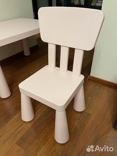 Детский столик и стульчик IKEA