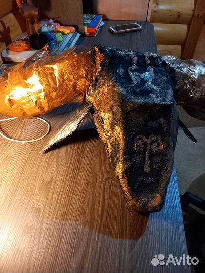 Маска барана для декорации