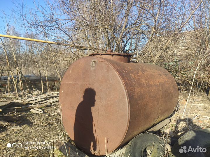 Бак для воды металлический