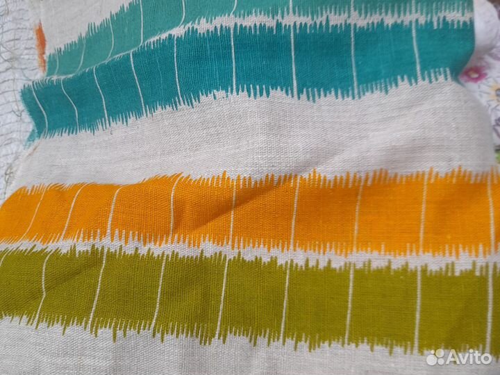 Ткань хлопок и лен