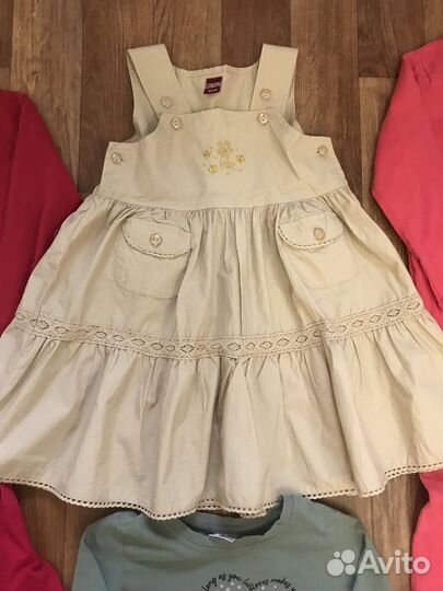 Нарядные вещи пакетом на девочку 92-98