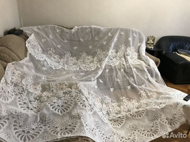 Тюль. Высота 260 см Ширина 390 см