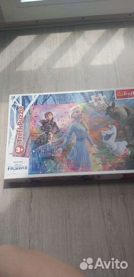 Пазлы детские крупные