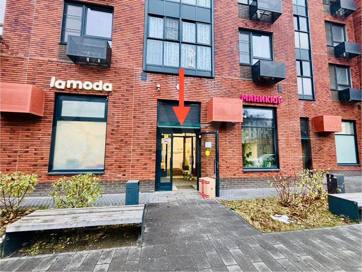 Lamoda и кофейня в новом доме,2 входа,трафик