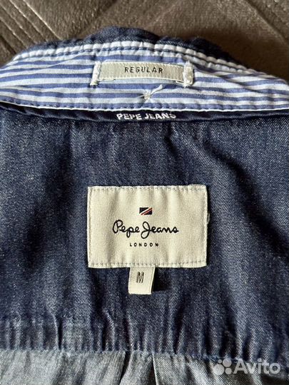 Новая джинсовая рубашка Pepe jeans M