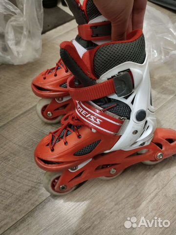 Роликовые коньки детские раздвижные