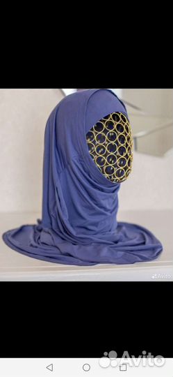 Готовый хиджаб двойка