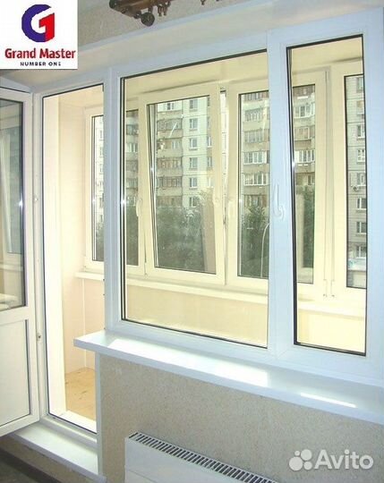 Балконный блок пвх