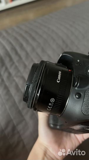 Зеркальный фотоаппарат canon 600d