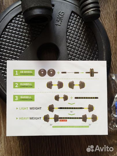 Новые гантели по 10 кг (модель 222 )
