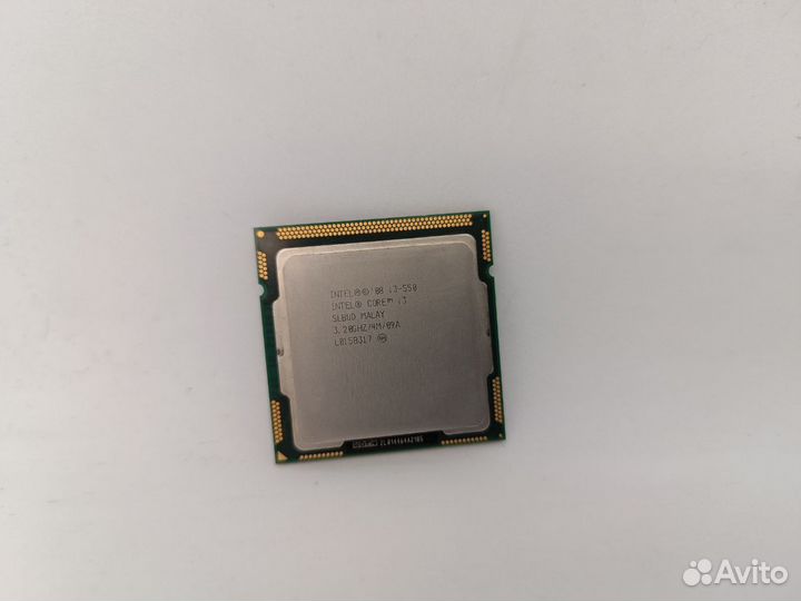 Процессор Intel Core i3 550 LGA1156 3,2 ггц, 2/4