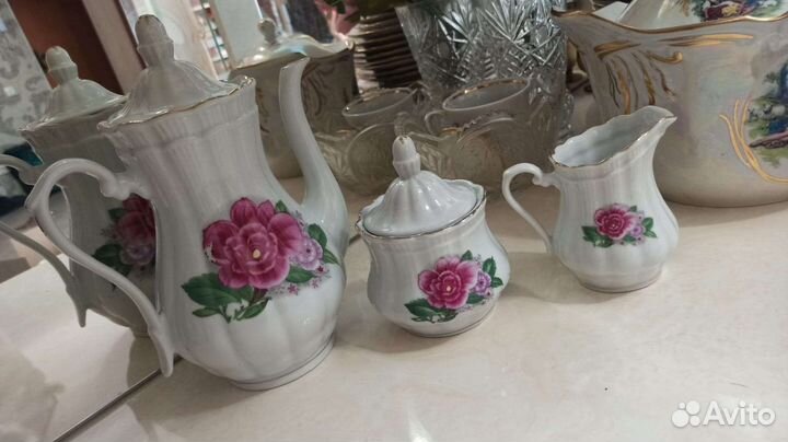 Чайник сахарница молочник