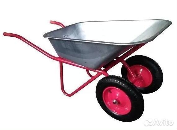 Тачка садовая одно и двух колёсная