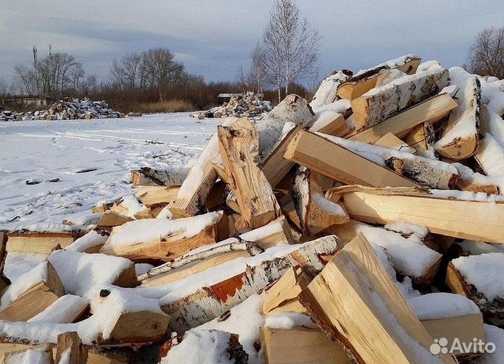 Дрова колотые