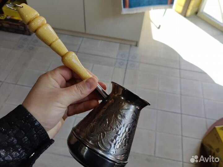 Турка для кофе медная/турки