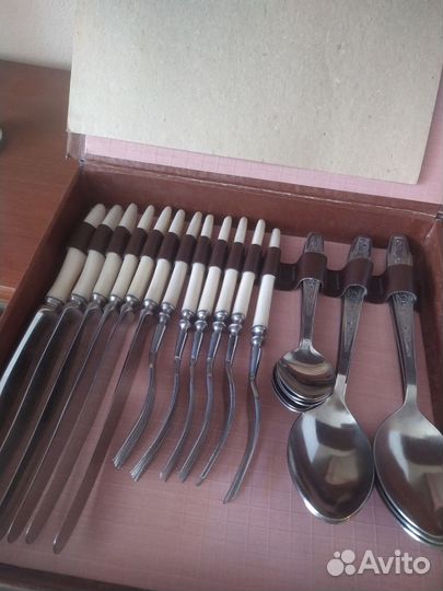 Столовый набор СССР вилки ложки ножи