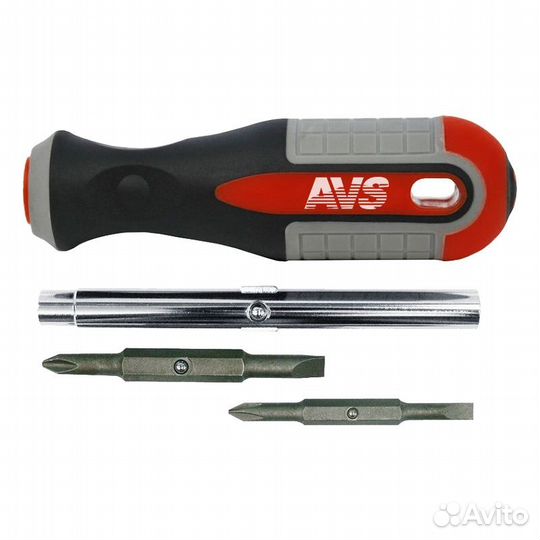 Отвертка комбинированная 4в1 (175 мм) AVS OSK-4
