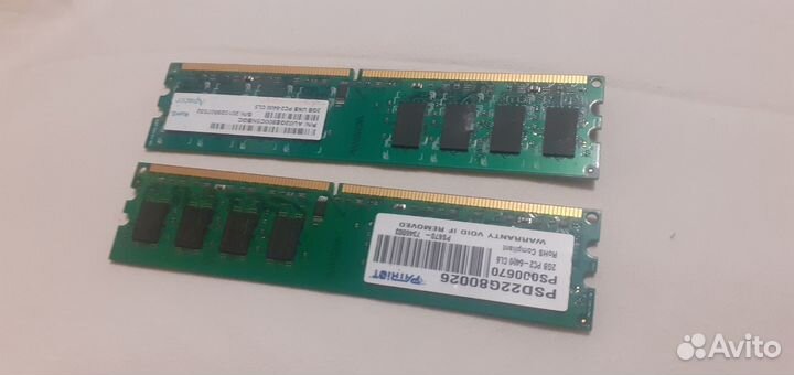 Оперативная память ddr2 2gb