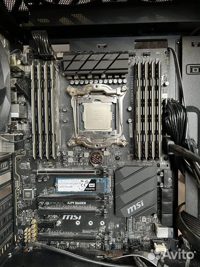 Материнская плата MSI X299 raider