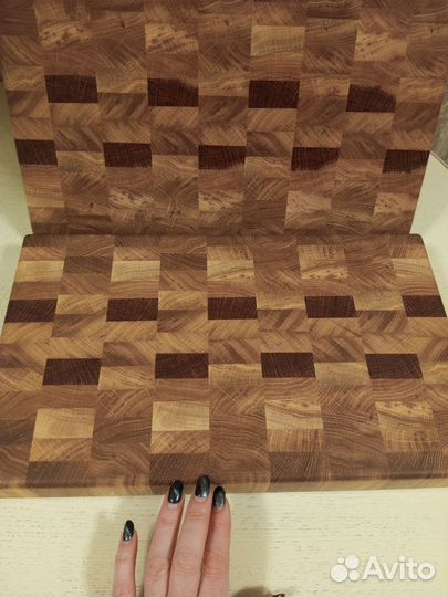 Торцевые дубовые разделочные доски