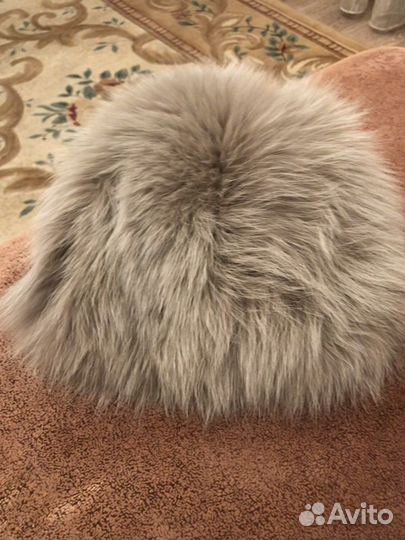 Шапка из чернобурки