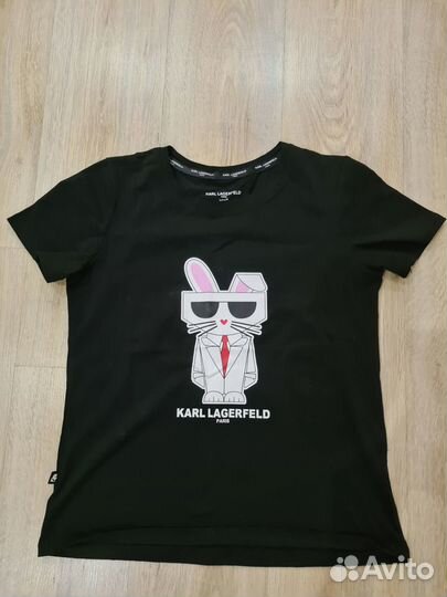 Karl lagerfeld женская футболка ориг 44р