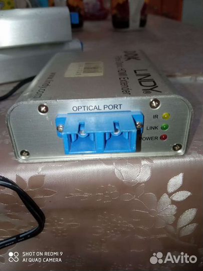 Оптоволоконный удлинитель 4K hdmi Lindy