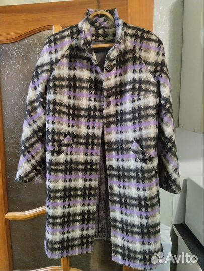 Пальто женское демисезонное 46