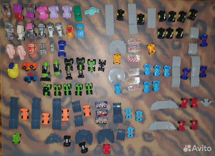 Киндер сюрприз авто ретро гоночные тачки