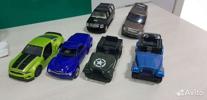 Машинки Maisto, Buraga металл 6шт. 1:24 Китай