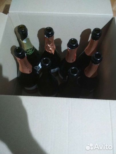 Бутылки из под шампанского