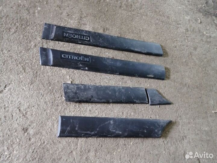 Молдинги на двери ситроен берлинго м59