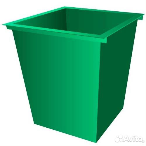 Контейнер для сбора тбо 0,75 м3(бак для мусора)