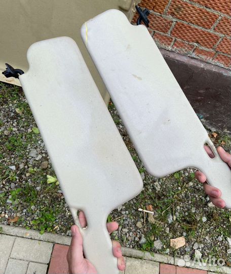 Потолок и солнцезащитные козырьки на ваз 2109