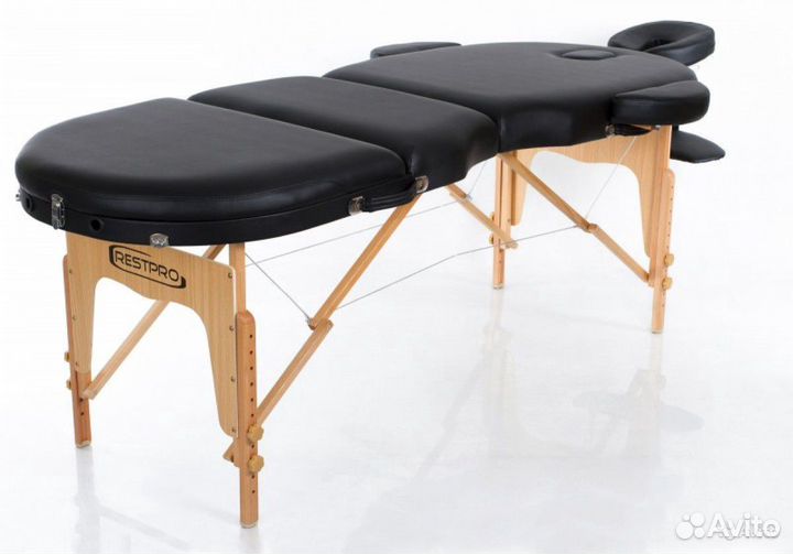 Массажный стол Restpro VIP oval 3 Black