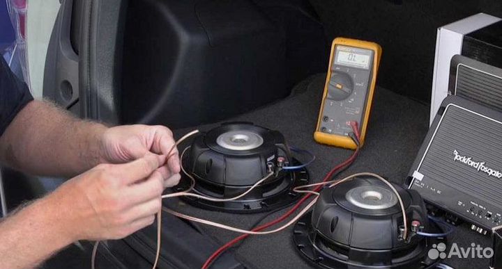 Установка автозвука