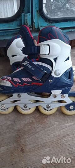 Роликовые коньки детские раздвижные 31-34