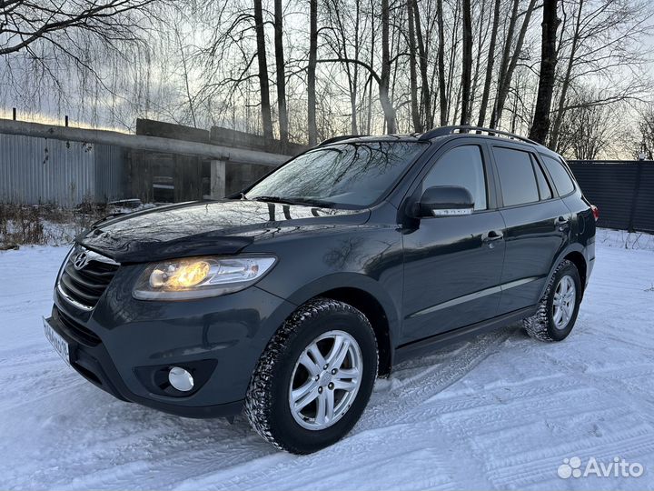 Hyundai Santa Fe 2.2 AT, 2011, 158 297 км