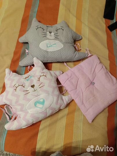 Бортики в детскую кроватку