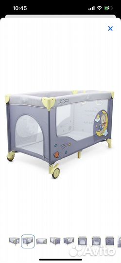 Манеж кровать новый