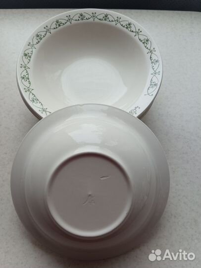 Тарелки для первых и вторых блюд