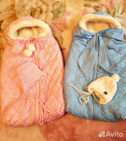 Конверт на выписку зимний