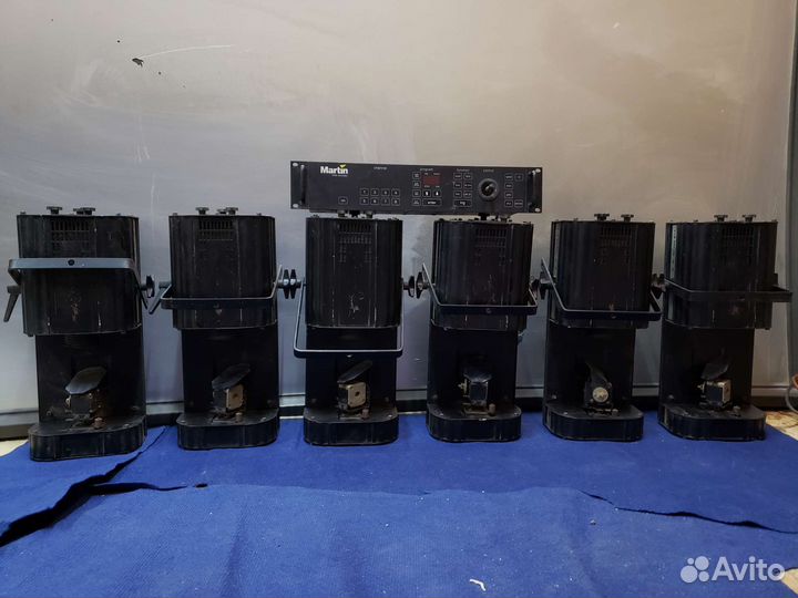 Световые приборы сканеры martin + пульт