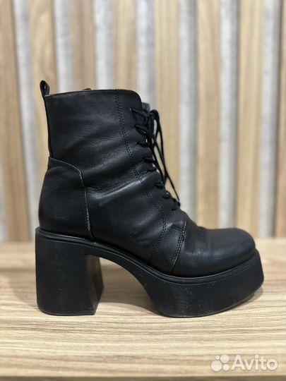 Ботинки женские 38 размера натуральная кожа