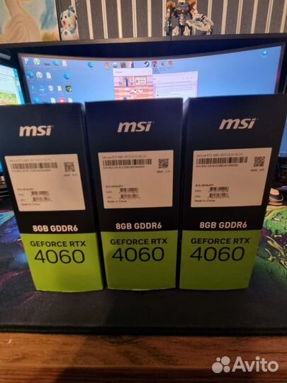 Видеокарта msi rtx 4060 ventyus 3x 8gb