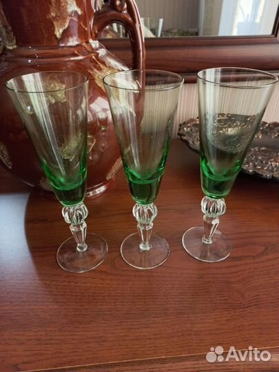 Бокалы фужеры стекло СССР